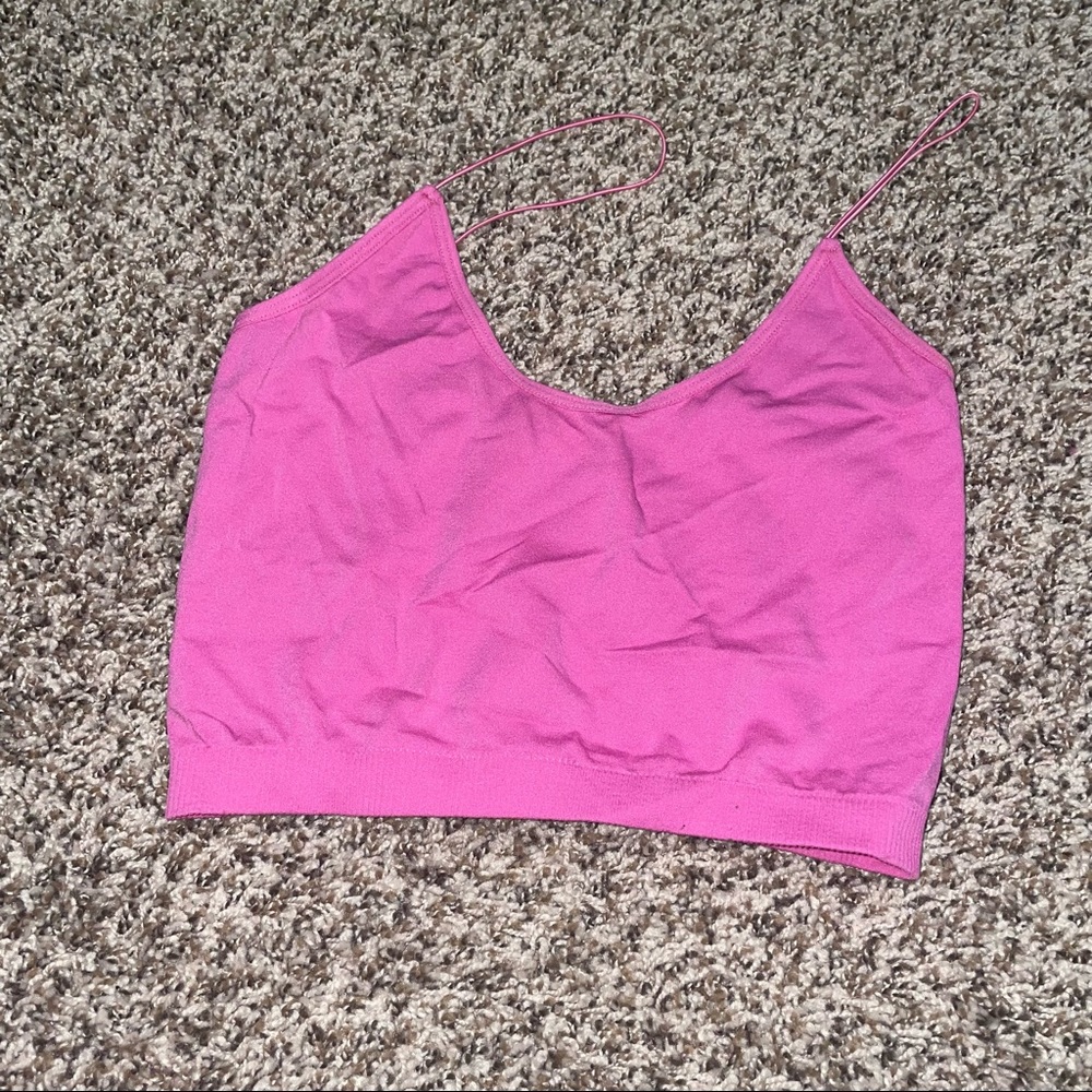 Spaghetti strap tank top